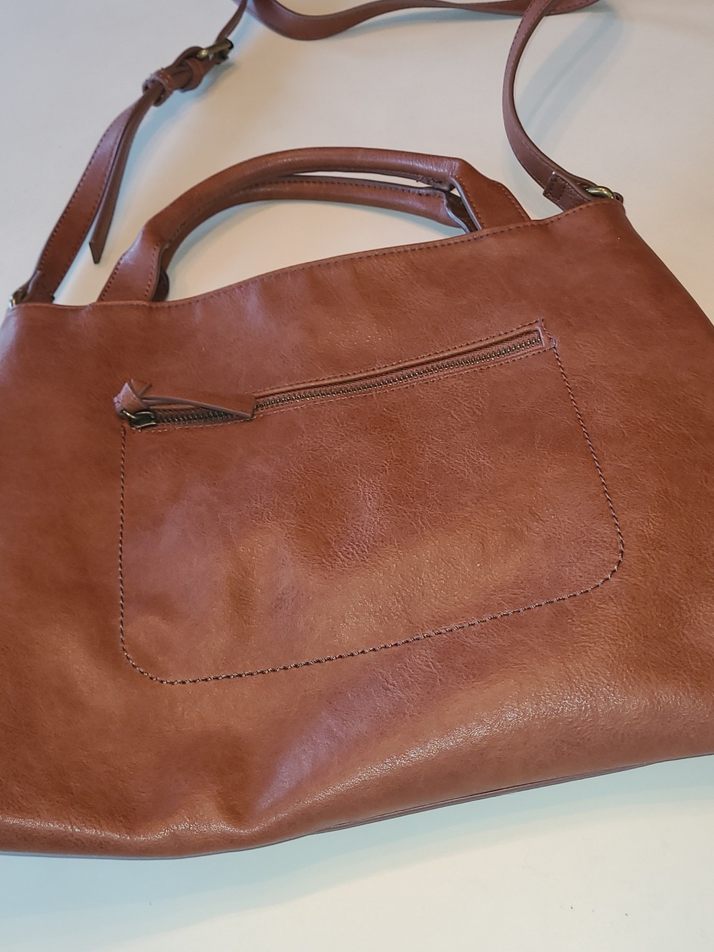 Sonoma Handbag  with Crossbody Strap and Top Handles